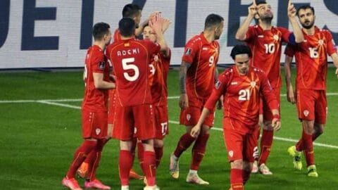 EURO 2020: Οι Σκοπιανοί τον χαβά τους – Με φανέλες που γράφουν “Μακεδονία”
