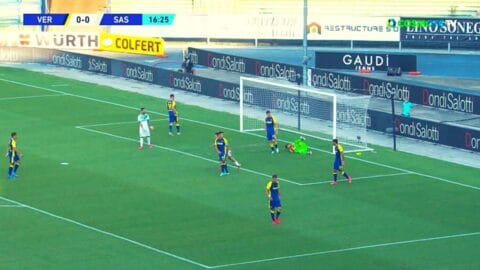 Serie A:  Βερόνα – Σασουόλο 2-3