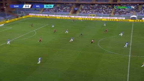 Serie A: Σαμπντόρια – Μίλαν 0-1