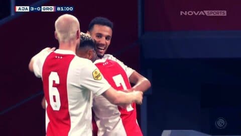 Eredivisie: Άγιαξ – Χρόνιγχεν 3-0  (hls) (Γκολ και φάσεις)