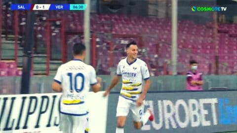 Σαλερνιτάνα – Βερόνα 2-2 (Serie A) (vid)