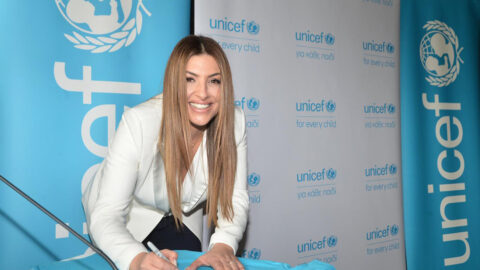 Παπαρίζου: Πρέσβειρα Καλής Θελήσεως της UNICEF στην Ελλάδα!