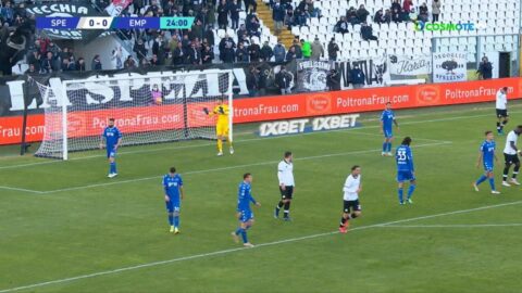 Serie A: Σπέτσια – Έμπολι 1-1 (vid)