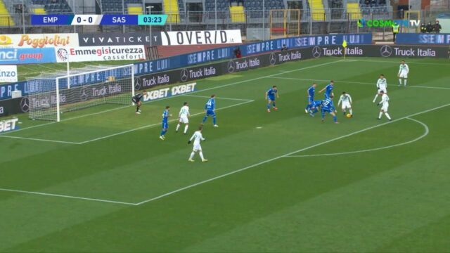 Serie A: Έμπολι – Σασουολο 1-5  (vid)