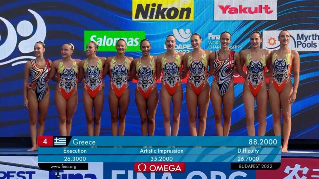 Η Εθνικής της Καλλιτεχνικής Κολύμβησης πήρε την ιστορική 4η θέση στο Παγκόσμιο πρωτάθλημα! | sports365.gr