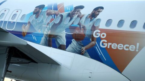Αεροπλάνο της Aegean Airlines ντύθηκε με την εικόνα της Εθνικής Μπάσκετ!