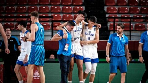 EuroBasket U18: Η Εθνική Ελλάδας έχασε για όλη την διοργάνωση τον Αλέξανδρο Σαμοντούροβ!