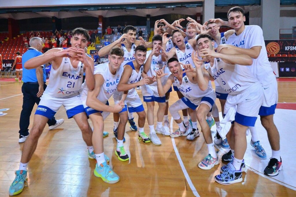 Σάρωσε απέναντι στα Σκόπια (48-78) η Εθνική Παίδων στο EuroBasket U16! | sports365.gr