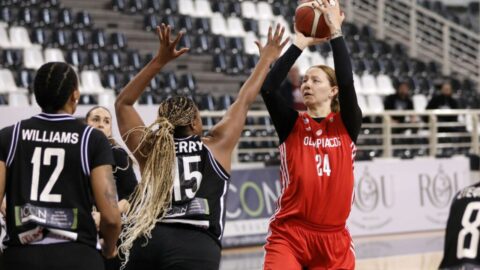 Μπάσκετ Γυναικών: Εύκολο «διπλό» στη Θεσσαλονίκη ο Ολυμπιακός! (vid)